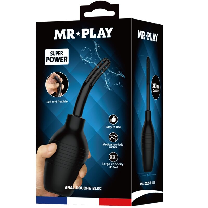 Mr Play - Doccia Anale Blkc Super Potenza Nera