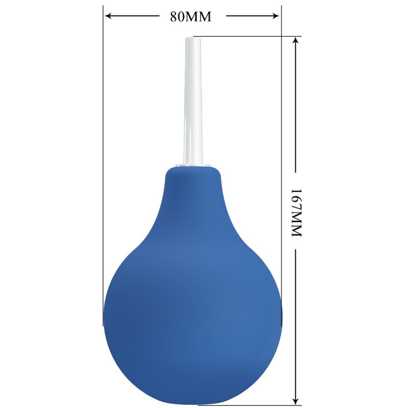 Mr Play - Doccia Anale Blu Super Potenza Blu