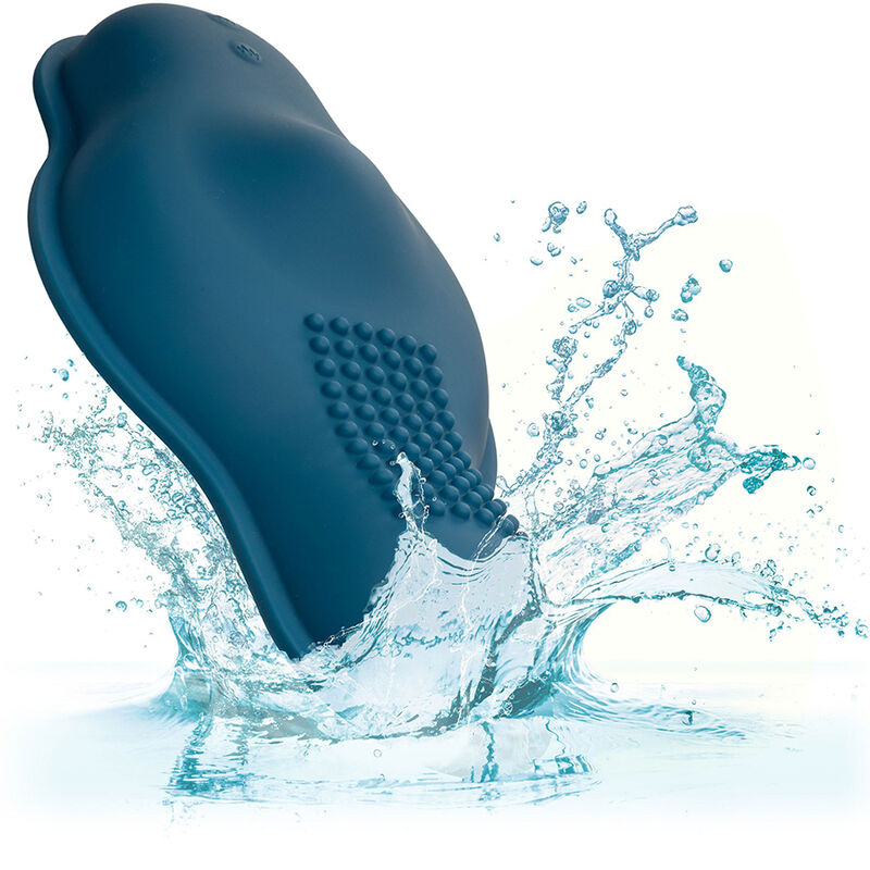 Calexotics - Rider Massaggiatore Doppio Motore Telecomando Blu