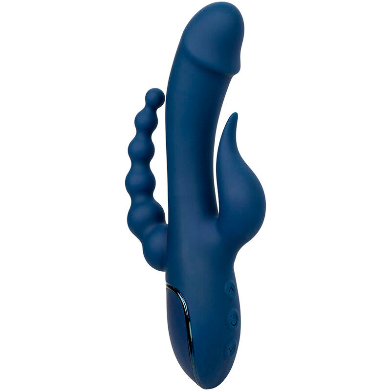 Calexotics - Vibratore Triplo Orgasmo Blu