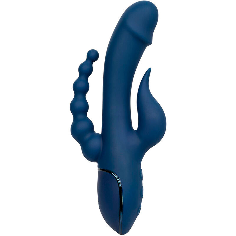 Calexotics - Vibratore Triplo Orgasmo Blu