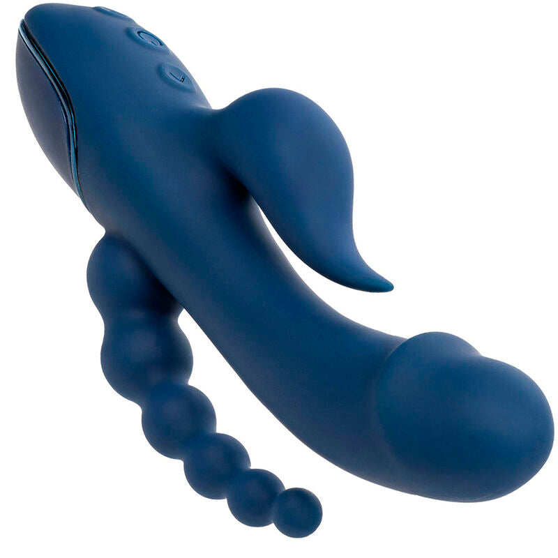 Calexotics - Vibratore Triplo Orgasmo Blu