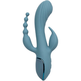 Calexotics - Vibratore Triple Ecstasy Grigio