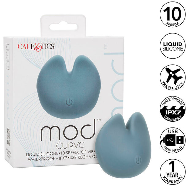 Calexotics Curve Stimolatore Clitorideo Premium in Blu