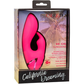 Calexotics Sunshine Rabbit Vibratore Dual-Stimulation Fucsia - immagine 13