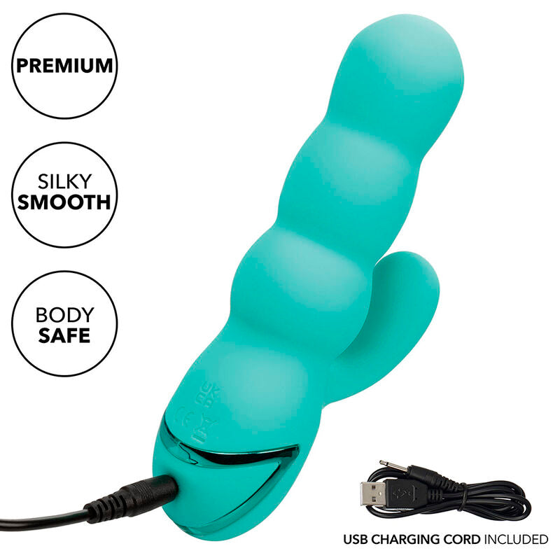 Calexotics California Dreaming Mar Diva Rabbit Vibratore Aqua - immagine 12