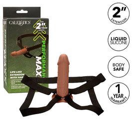 Calexotics - Performance Maxx Life-Like Extension Con Imbracatura Brown Skin