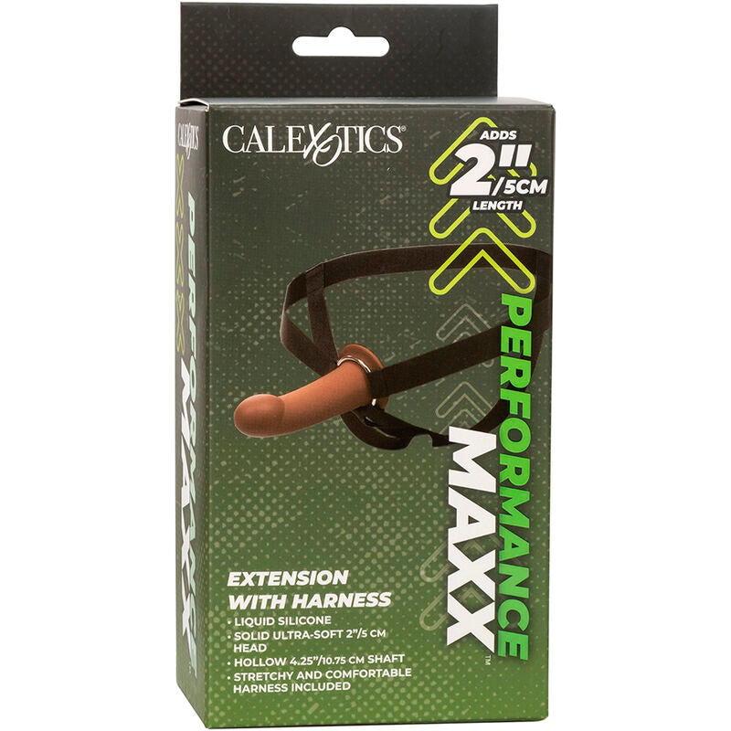 Calexotics - Performance Maxx Extension Con Imbracatura Brown Skin