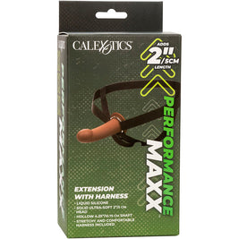 Calexotics - Performance Maxx Extension Con Imbracatura Brown Skin