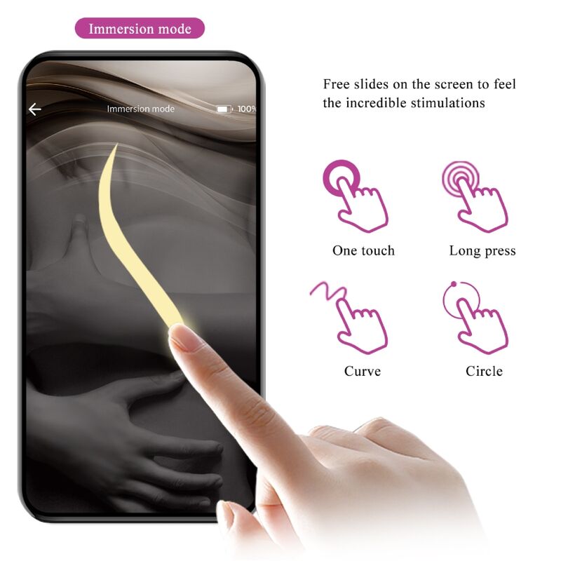 Pretty Love Nymph Vibratore Smart App Controllato Lila - immagine 13