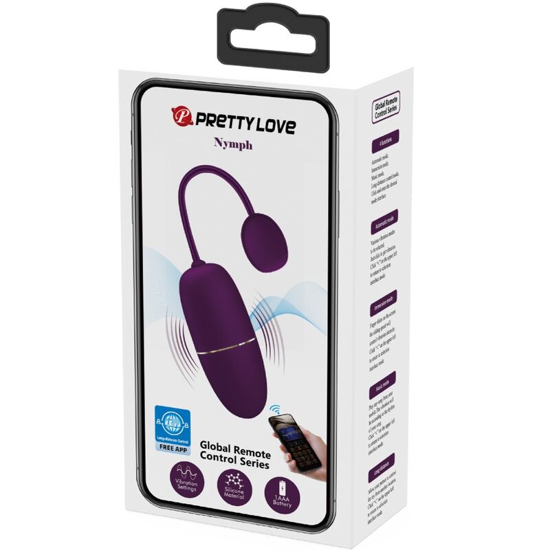 Pretty Love Nymph Vibratore Smart App Controllato Lila - immagine 16