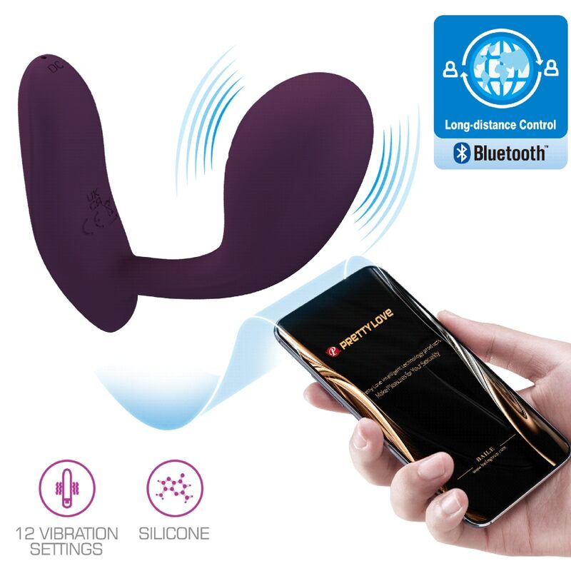 Pretty Love Baird Vibratore Punto G con App e 12 Modalità - immagine 7