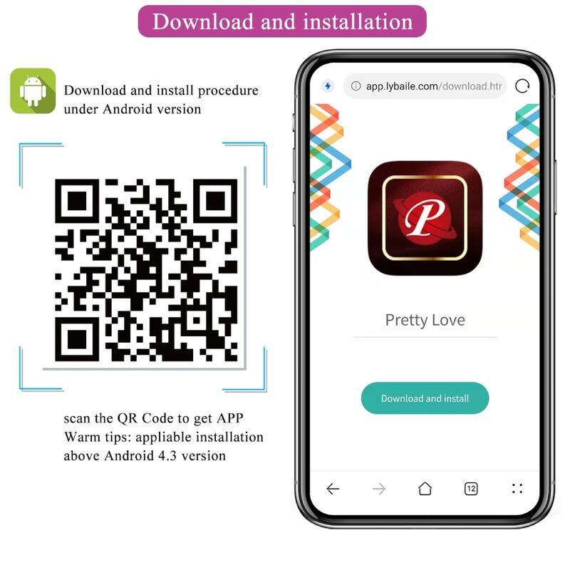 Pretty Love Baird Vibratore Punto G con App e 12 Modalità - immagine 8