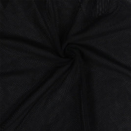 SUBBLIME - BABYDOLL TULLE CON DETTAGLI PIZZO E FIORI NERO L/XL