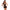 Subblime - Babydoll Con Tirantes Ajustables Y Estampado Floral De Encaje Transparente Negro S/M