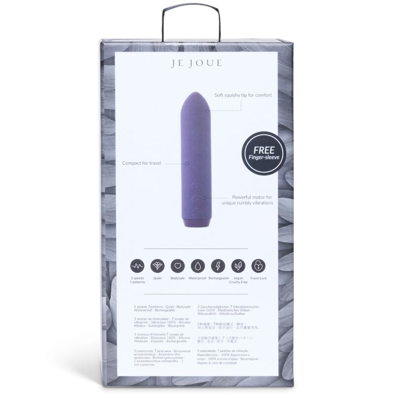 Je Joue Bullet Classico Vibratore Compatto in Silicone Premium - immagine 11