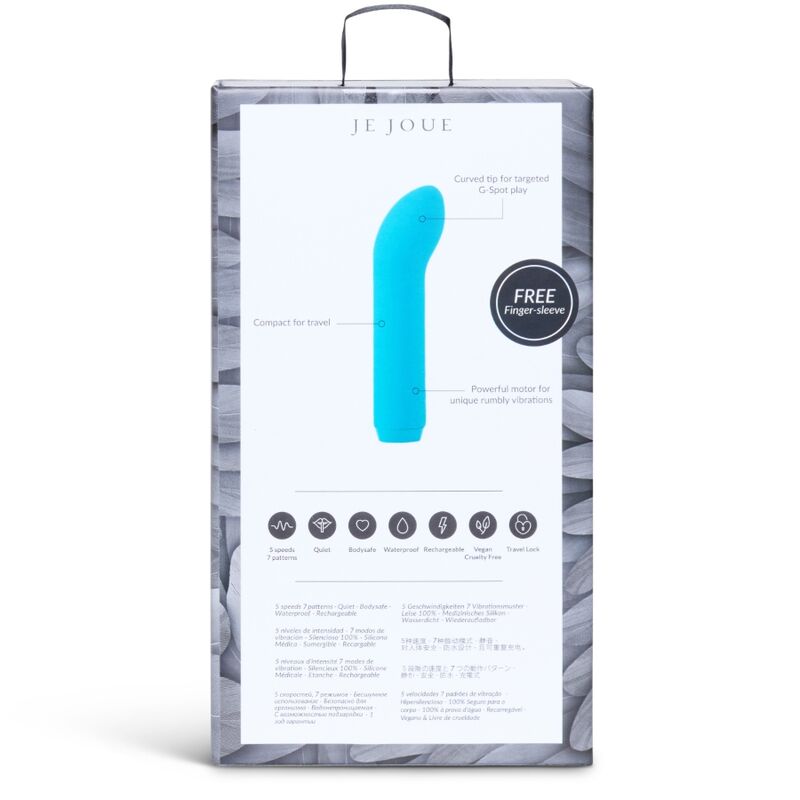 Je Joue Vibratore Punto G Bullet Verde in Silicone Premium - immagine 6
