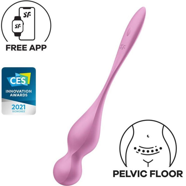 Satisfyer Love Birds Sfere Vibranti Kegel in Silicone Rosa