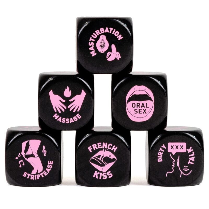 SecretPlay Dadi Preliminari 20mm per Gioco di Coppia Intimo