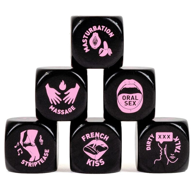 SecretPlay Dadi Preliminari 20mm per Gioco di Coppia Intimo