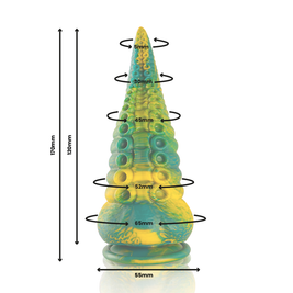 Epic - Dildo Tentacolo Verde Cetus Taglia Piccola