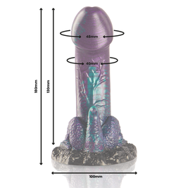 Epic - Basilisk Dildo Doppio Piacere Squamato Piccole Dimensioni
