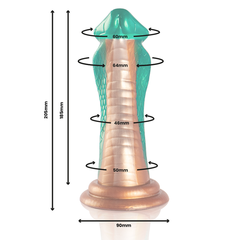 Epic - Dildo Pitone Verde Cobra