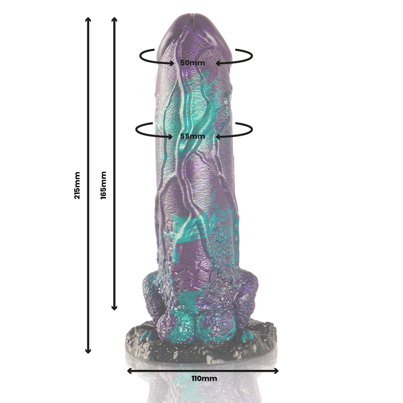 Epic - Basilisk Dildo Doppio Piacere Squamato Grande