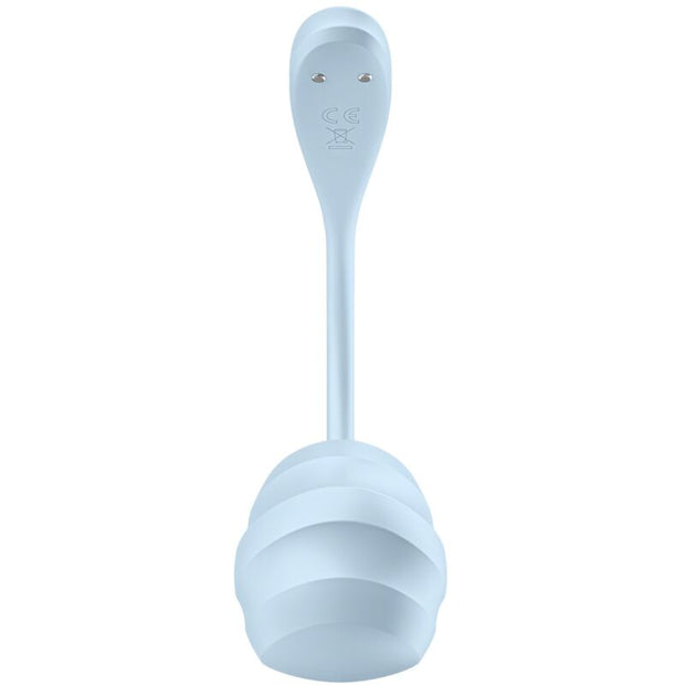 Satisfyer Stimolatore Punto G Petale Liscio Sky Blue con App - immagine 2