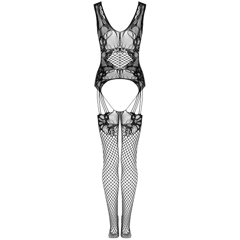 LIVCO CORSETTI FASHION - BODYSTOCKING JULOVE NERO TAGLIA UNICA