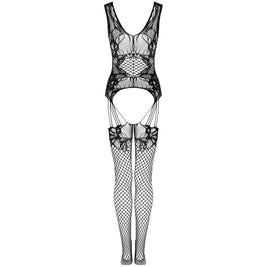 LIVCO CORSETTI FASHION - BODYSTOCKING JULOVE NERO TAGLIA UNICA