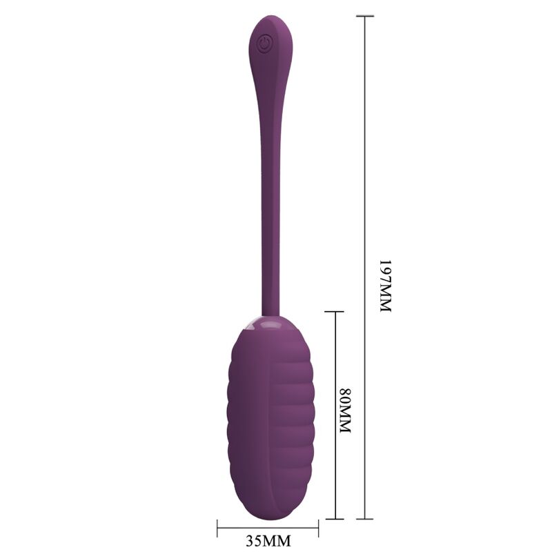 Pretty Love - Uovo Vibrante Ricaricabile Viola Casper