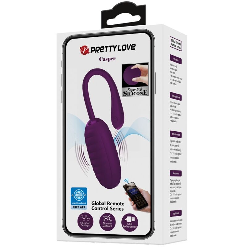 Pretty Love Casper Viola - Stimolatore Ricaricabile Premium - immagine 16