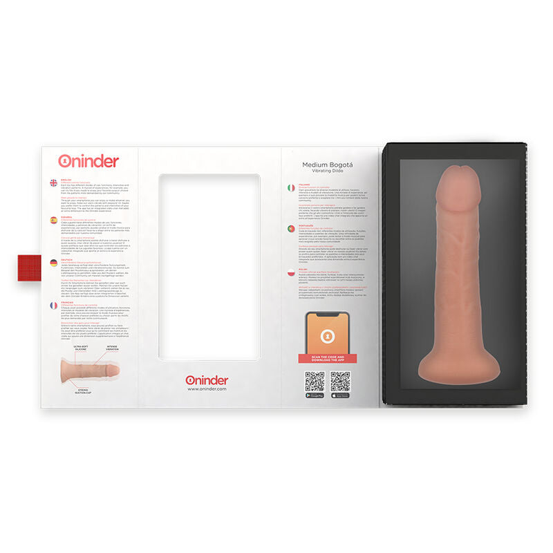Oninder Bogotá Vibratore Realistico con APP 20cm Premium - immagine 5