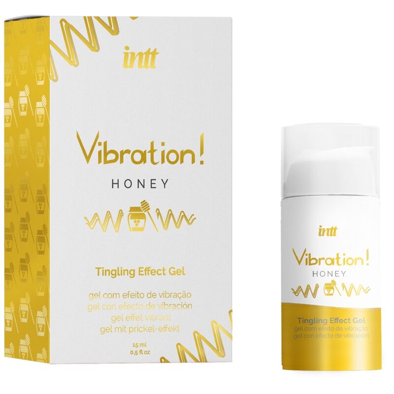 Intt - Gel Vibrante Liquido Stimolante Intimo Al Miele 15 Ml