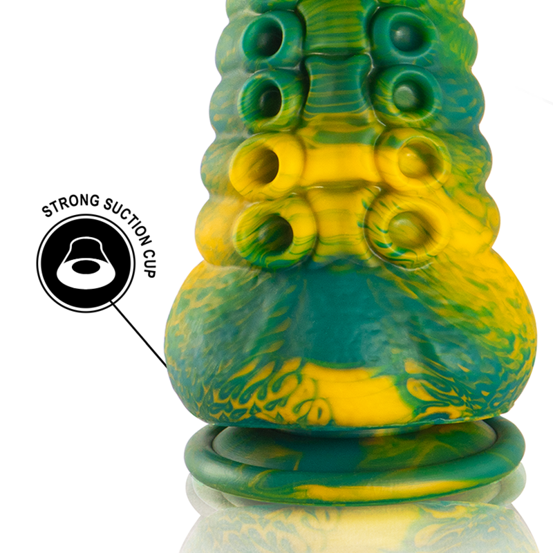 Epic - Dildo Tentacolo Verde Cetus Taglia Grande