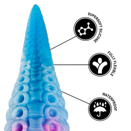 Epic - Dildo Tentacolo Blu Phorcys Piccole Dimensioni