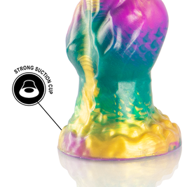 Epico - Dildo Iris Con Testicoli Arcobaleno Del Piacere