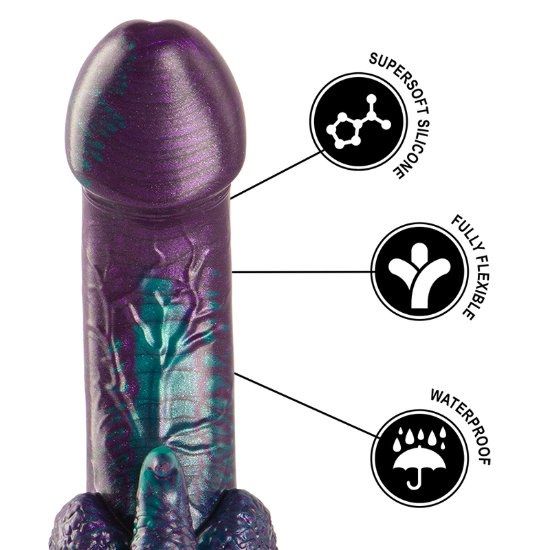 Epic - Basilisk Dildo Doppio Piacere Squamato Piccole Dimensioni