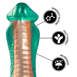 Epic - Dildo Pitone Verde Cobra