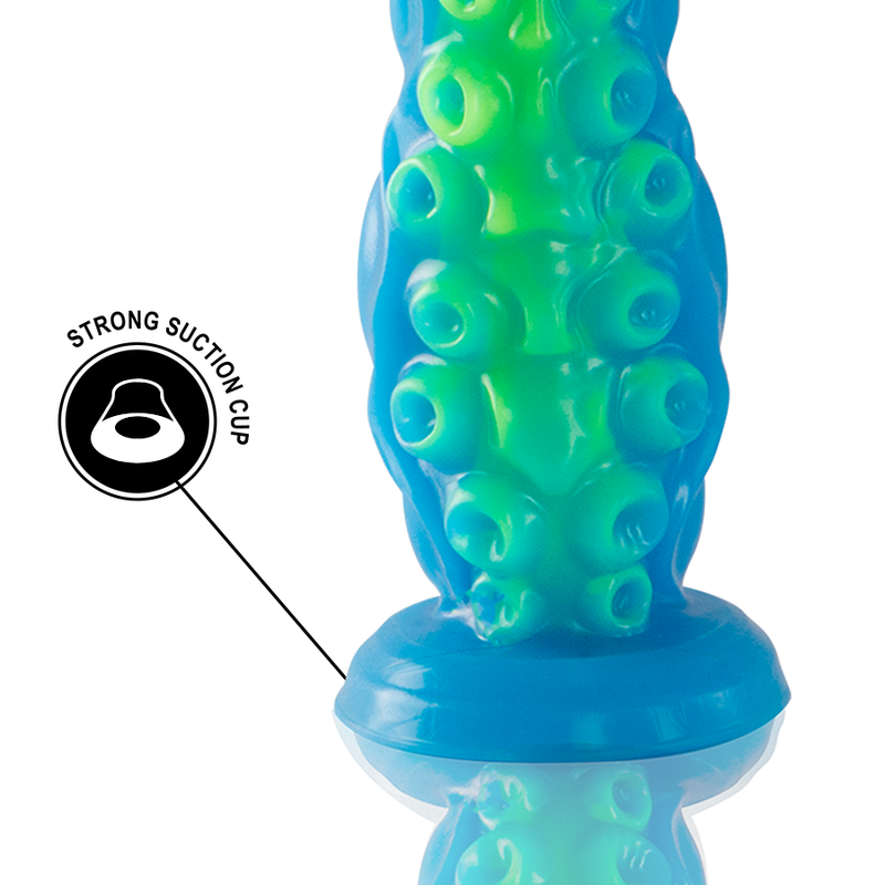 Epic - Dildo Scylla Fluorescente Con Tentacoli Sottili Di Piccole Dimensioni