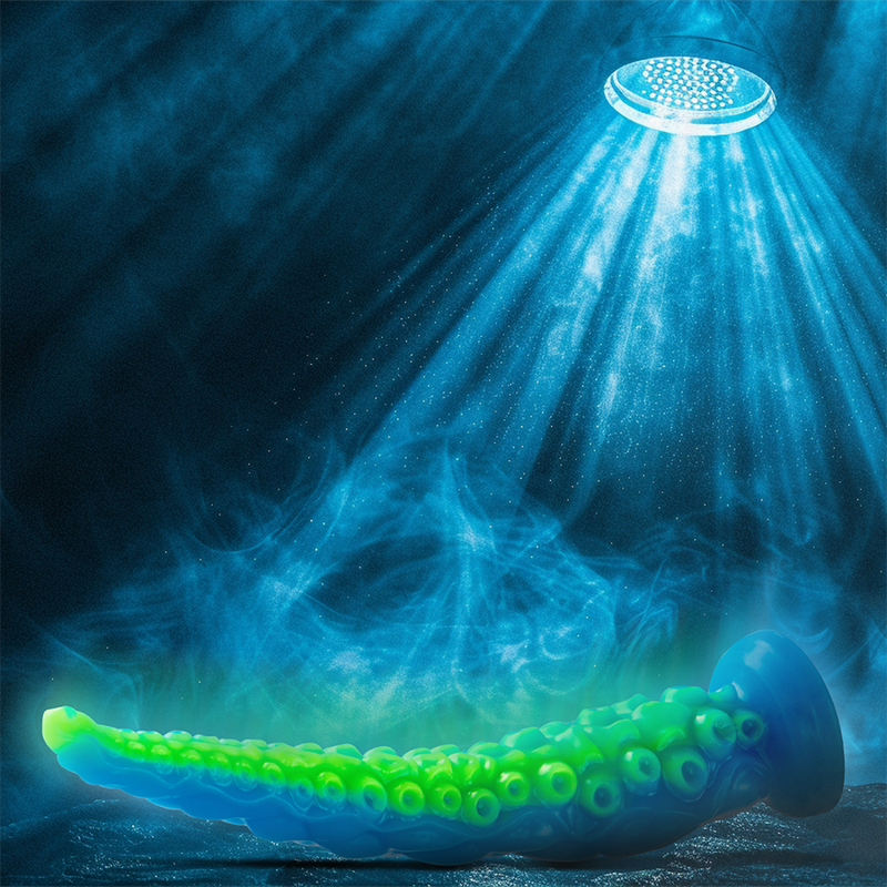 Epic - Dildo Scylla Fluorescente Con Tentacoli Sottili Di Piccole Dimensioni
