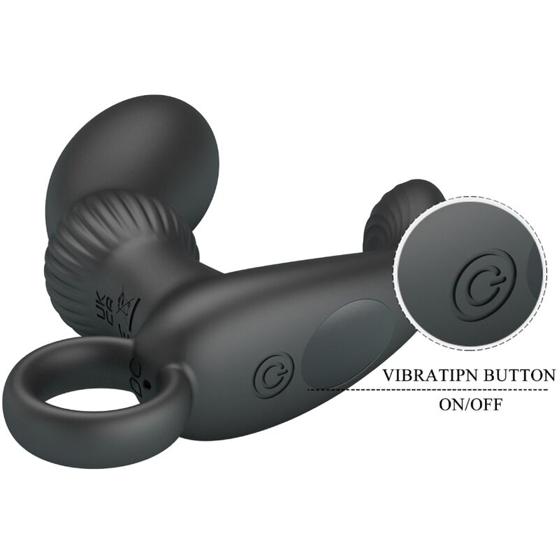 Pretty Love Cayla Massaggiatore con Telecomando in Silicone Nero - immagine 6