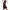 Chilirose - Cr 4035 Babydoll E Perizoma Nero S/M