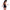 Chilirose - Cr 3859 Babydoll E Tanga Negro/Azzurro S/M