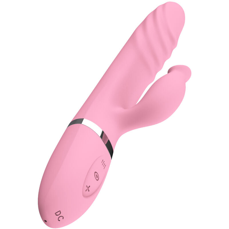 Armony - Vibratore E Spinta Con Effetto Calore Rosa Lingua