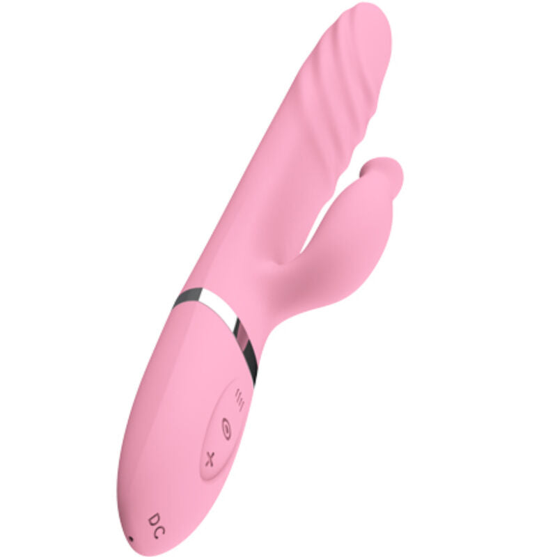 Armony - Vibratore E Spinta Con Effetto Calore Rosa Lingua