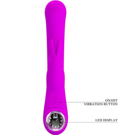 Intense Skylar Vibratore Rabbit Doppia Stimolazione Viola - immagine 8