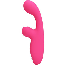 Intense Skylar Vibratore Rabbit in Silicone Premium Rosa - immagine 3