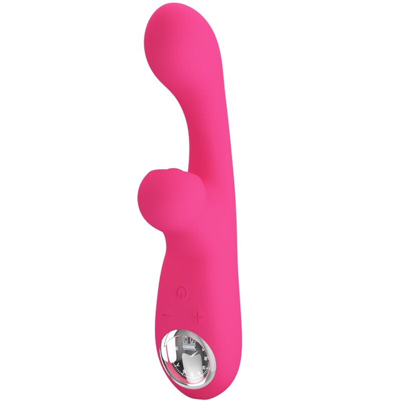 Intense Skylar Vibratore Rabbit in Silicone Premium Rosa - immagine 2